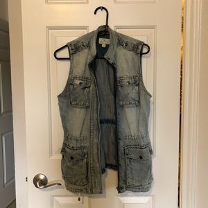 Lucky Brand Denim Vest